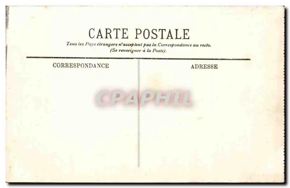 Alrededor de Angoulême — La Couronne — El Monasterio — Edición de las Nuevas Galerías - Reverso