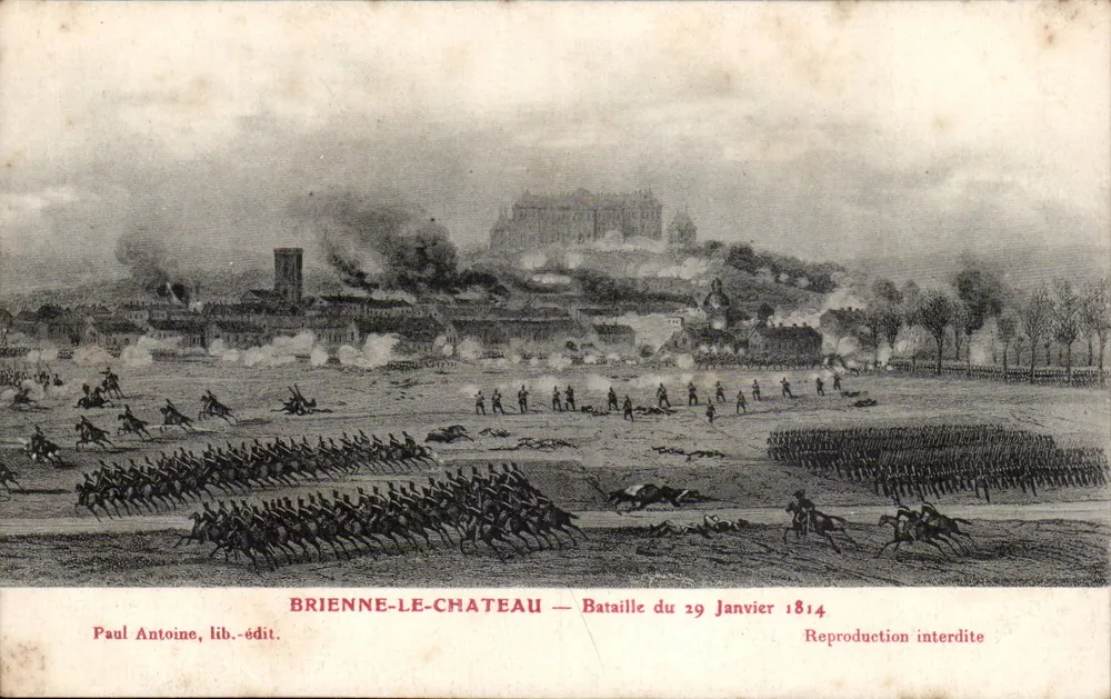 Brienne-le-Château — Schlacht vom 29. Januar 1814 — Paul Antoine, lib.-édit. - Vorderseite