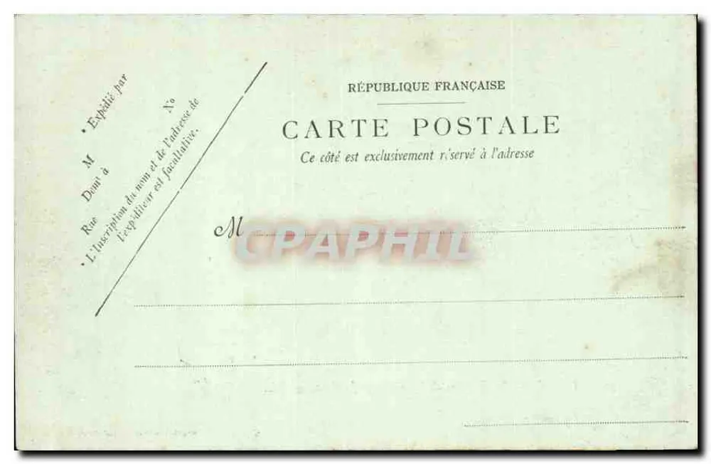 LYON — Die Fontaine der Place des Jacobins — FARGOES, 36, Rue Victor-Hugo, Lyon - Rückseite