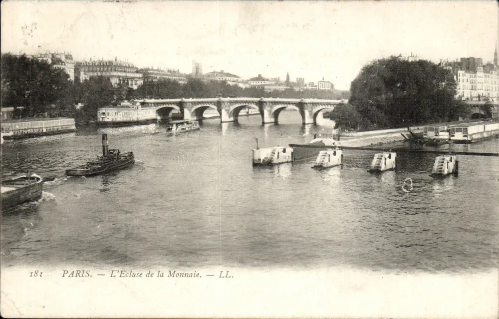 Paris — A Eclusa da Moeda — LL. - Frente