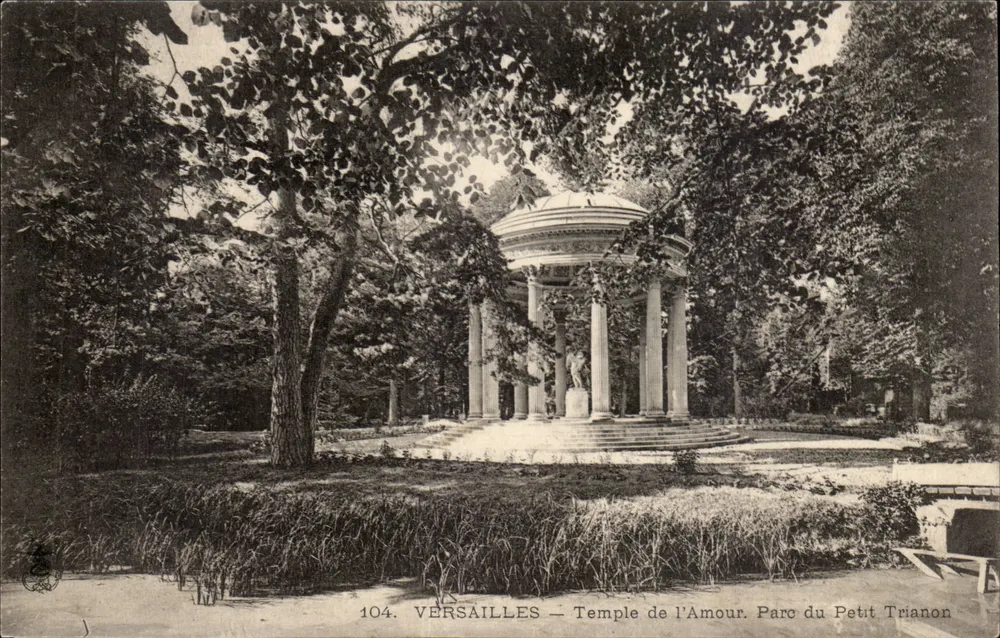 Versailles — Templo do Amor. Parque do Petit Trianon — Editor: 104 - Frente