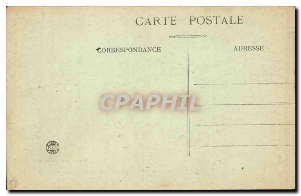 Umgebung von PONTARLIER — Die Fälle der Loue unter den Quellen — Faivre-Looca, Pontarlier - Rückseite