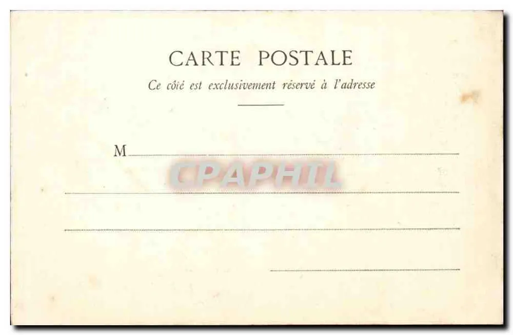 Nancy — Praça da Carrière — Maison des Magasins Réunis, editora, Nancy - Verso