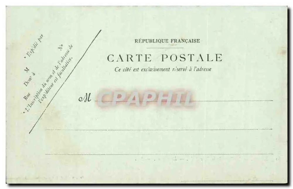 LYON — Der Park der Tête d'Or — Das Chalet — Farges, 36, Rue Victor-Hugo, Lyon - Rückseite