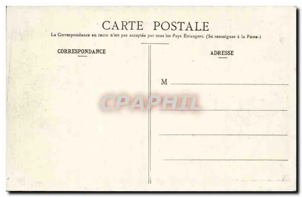 Gavarnie (Hautes-Pyrénées) — Grand Hôtel du Vignemale voltado para o circo e cascadas — Phototypie Labouche Frères, Toulouse - Verso