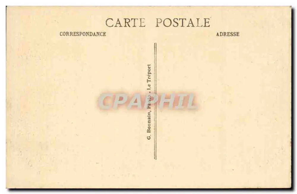 MERS-les-BAINS - A Tempestade — G. B. — n° 155 - Verso