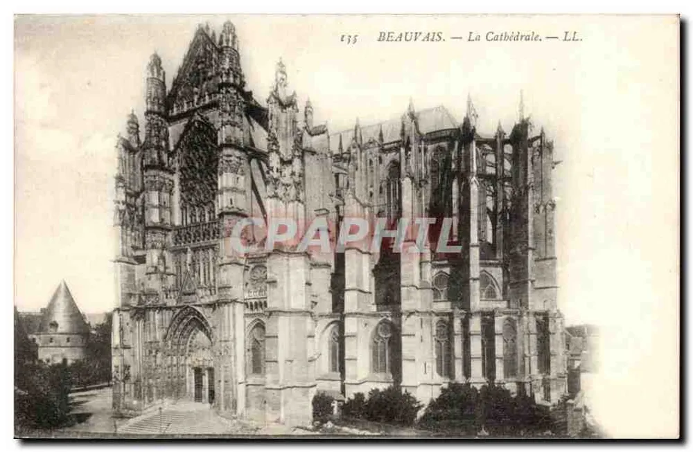 Beauvais — A Catedral — LL. - Frente