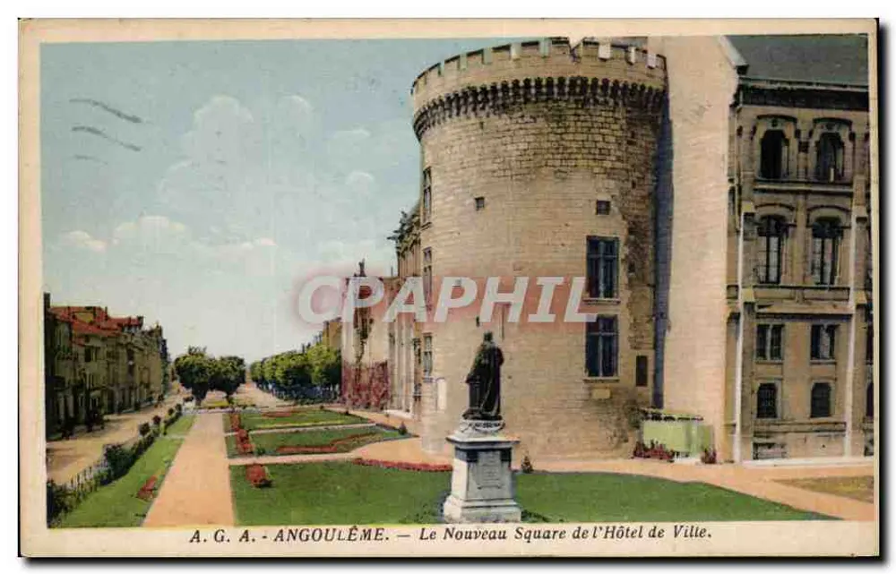 Angoulême — Le Nouveau Square de l'Hôtel de Ville — A.G.A. Verlag - Vorderseite