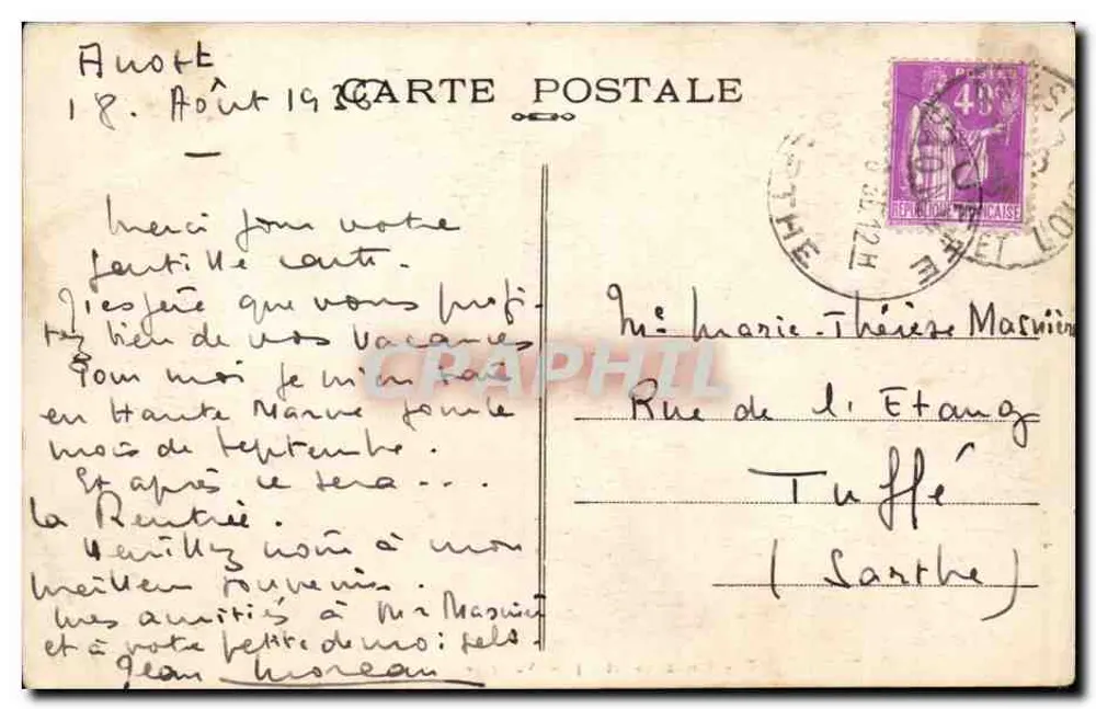 Anost (S.-et-L.) — Vista geral (Lado Leste) — Ed. Anost (S.-et-L.) - Verso