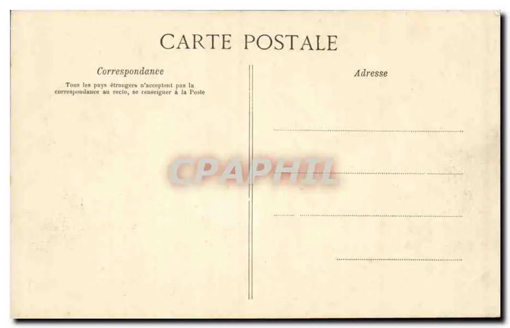 Alençon — Vista geral da Place d'Armes — La Normandie 'La C.P.A.' n°14 - Verso