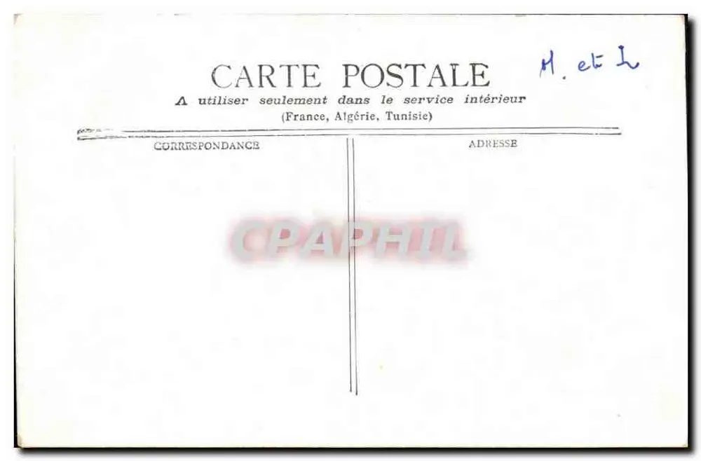 Castelo de Brissac — vista geral — editor não identificado - Verso