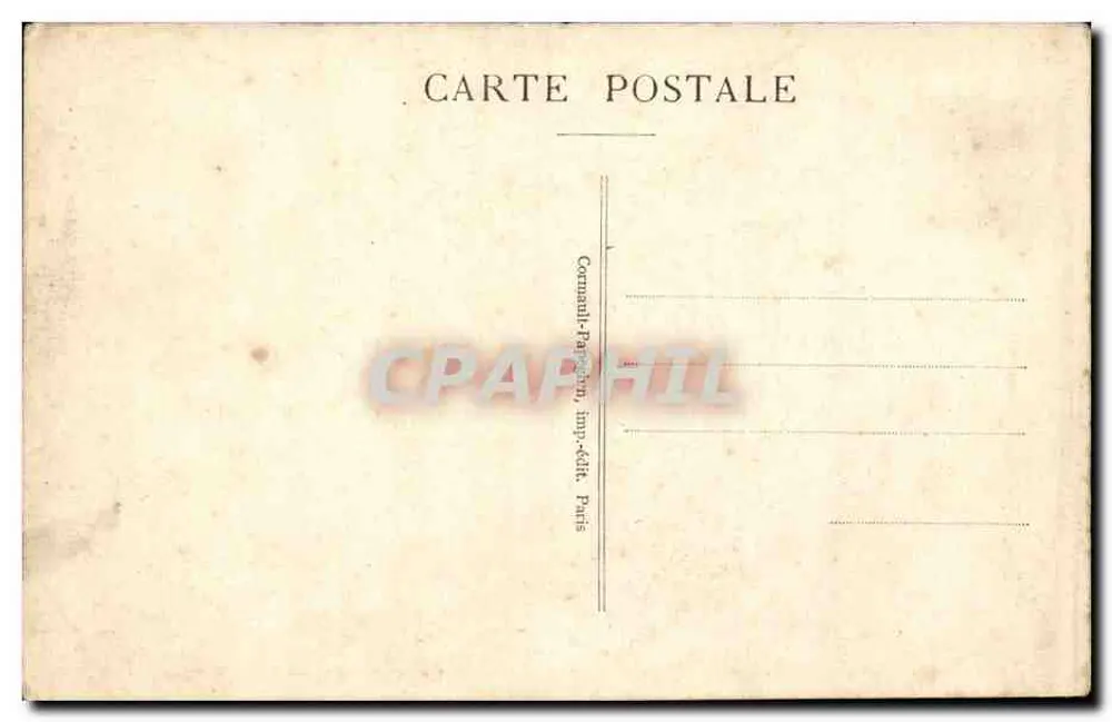 PARIS — Die große Rutsche Avenue de Suffren — A. P. — n°13 - Rückseite