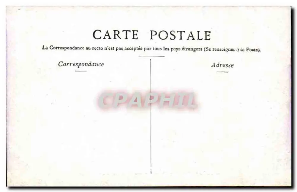Paris - Sainte-Chapelle am Palais de Justice — Verlag nicht sichtbar, Seriennummer nicht sichtbar - Rückseite