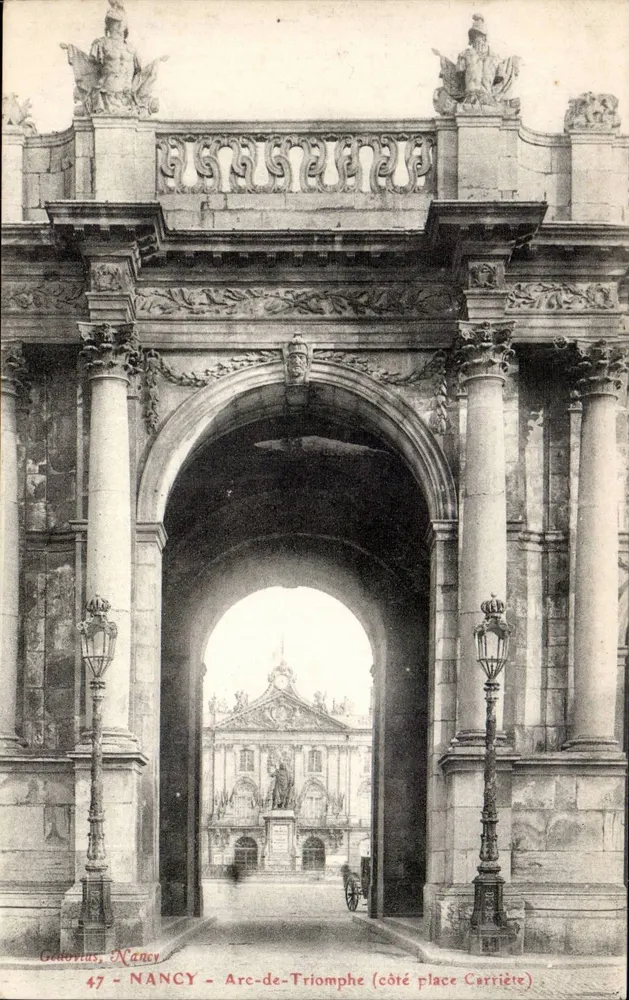 Nancy — Arc-de-Triomphe (strona Place Carrière) — Gellorius, nr 47 - Awers