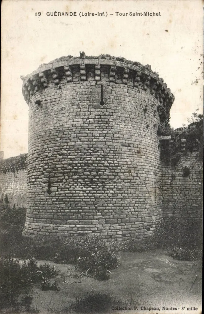 Guérande (Loire-Inf.) — Torre Saint-Michel — Coleção F. Chapeau, Nantes - 3e mille - Frente