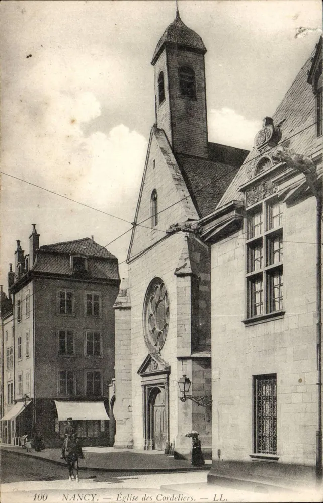 NANCY — Igreja dos Cordeliers — LL. n° 100 - Frente