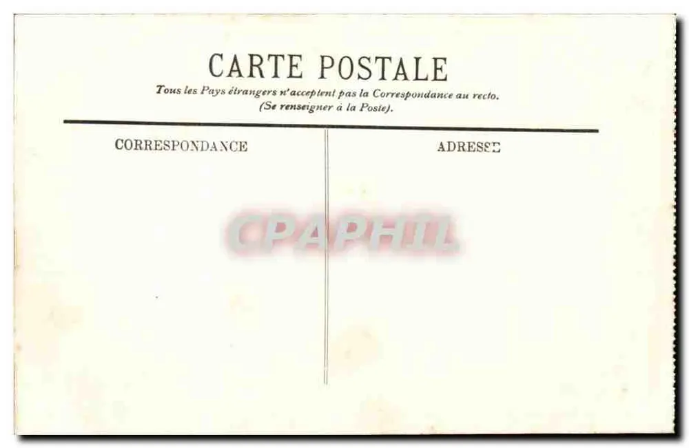 Angoulême — O Teatro — Edição das Novas Galerias, n°35 - Verso