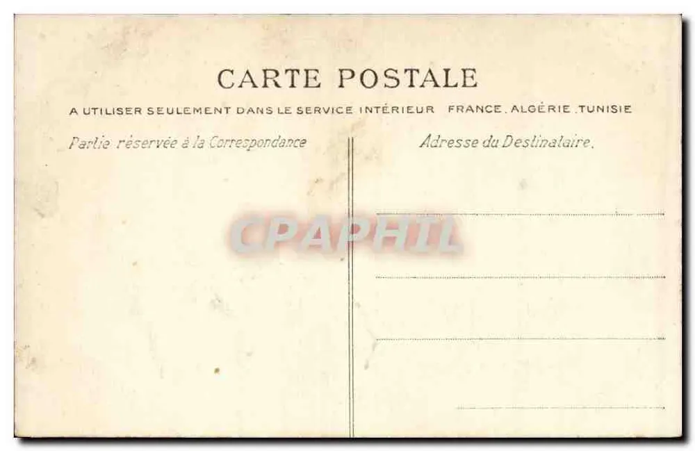 Rouen — A Igreja de São Nicolau — A. Bilhete postal antigo n°2179 - Verso