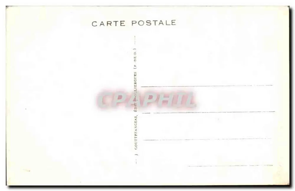 Saint-Nectaire — Cascata de Saillant — G. d'O 525 - Verso