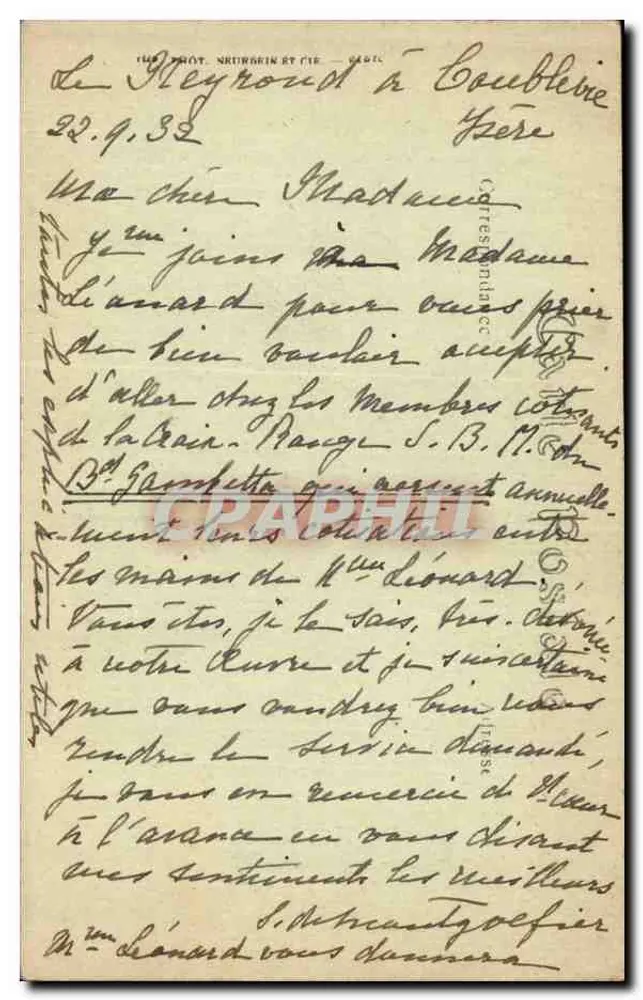 Compiegne — Abside katedry św. Antoniego — ND. Phot. - Rewers