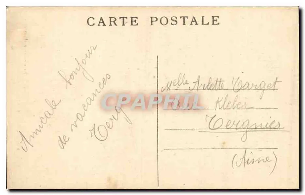 Ao redor de PONTARLIER — A Fonte da Loue — Faivre-Locca, Pontarlier - Verso