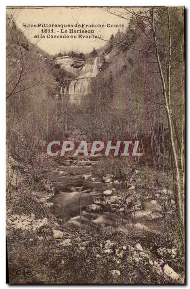 Der Igel und der Fächerwasserfall — Franche-Comté — Verlag C. Lardier, Besançon (Doubs) - Vorderseite