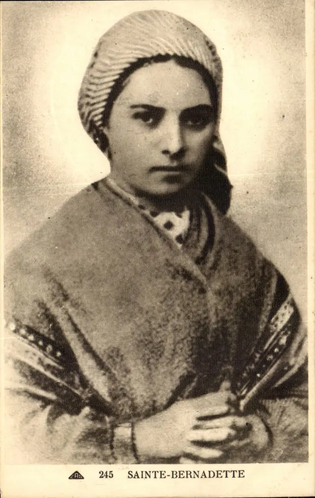 Sainte-Bernadette — Portrait — Verleger A.R. Nr. 245 - Vorderseite