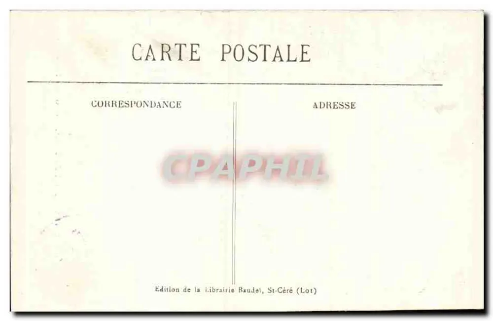 Padirac - A Grande Pendeloque — Editor Le Lot Illustré, n° 300 - Verso
