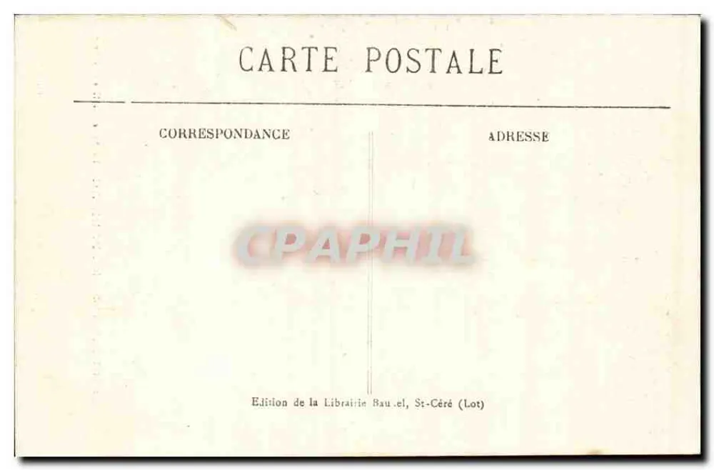 Padirac - La Salle du Grand-Dôme — Le Lot Illustré n°368, cliché F. A. Martol - Rückseite