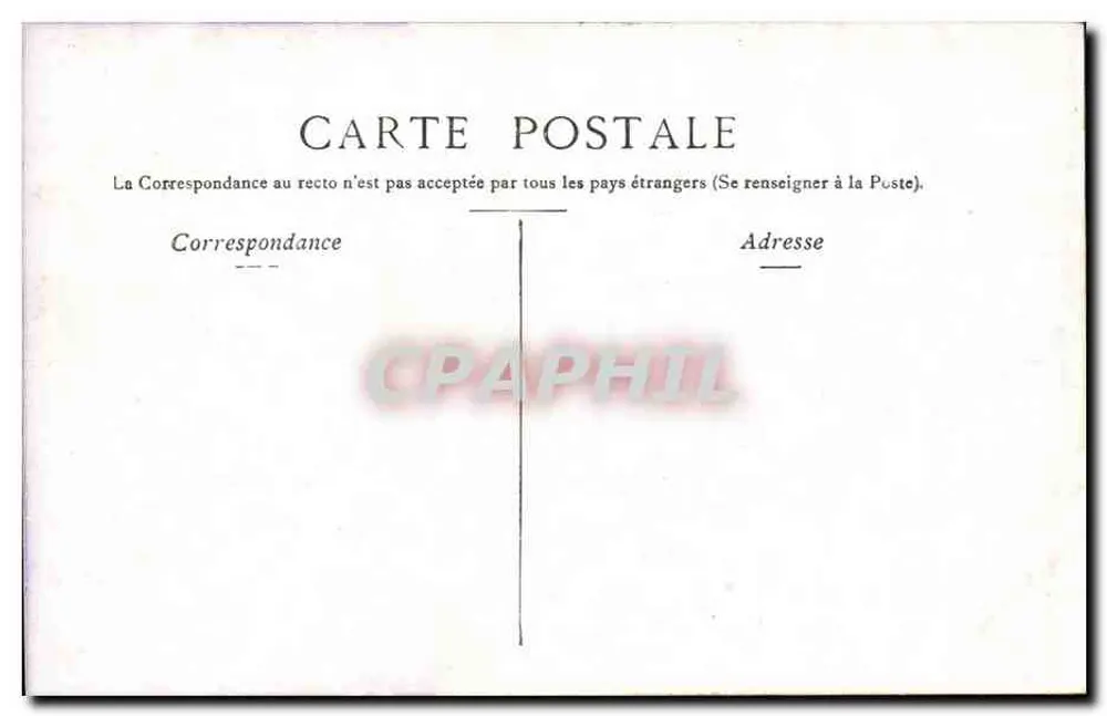 Paris - Estátua de Henrique IV — editor não visível - Verso
