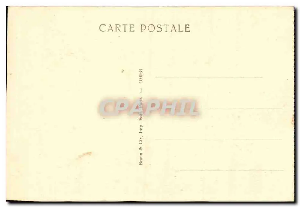 Der Schwarze Leser — Meissonier — Musée du Louvre — Sammlung Chauchard — Nr. 74 - Rückseite