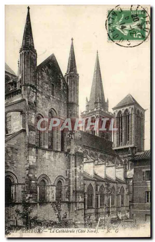 Sens — Die Kathedrale (Nordseite) — N. G. - Vorderseite