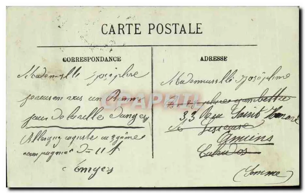 Angers — A Catedral — LL - Verso