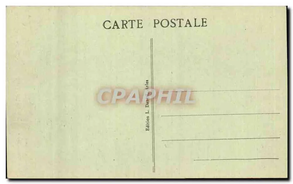 Klooster Saint-Trophime - Koningin van Saba — Collectie d'Art Magnafi, n°74 - Achterkant