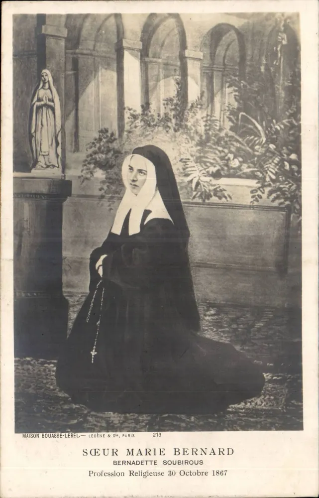 Irmã Marie Bernard — Profissão religiosa 30 Outubro 1867 — Maison Bouasse-Lébel, Paris, n°213 - Frente