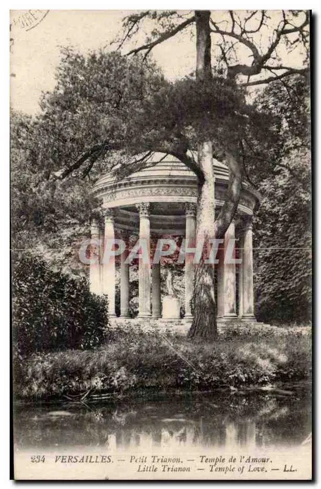 Versailles — Petit Trianon — Templo do Amor — LL. — n° 234 - Frente