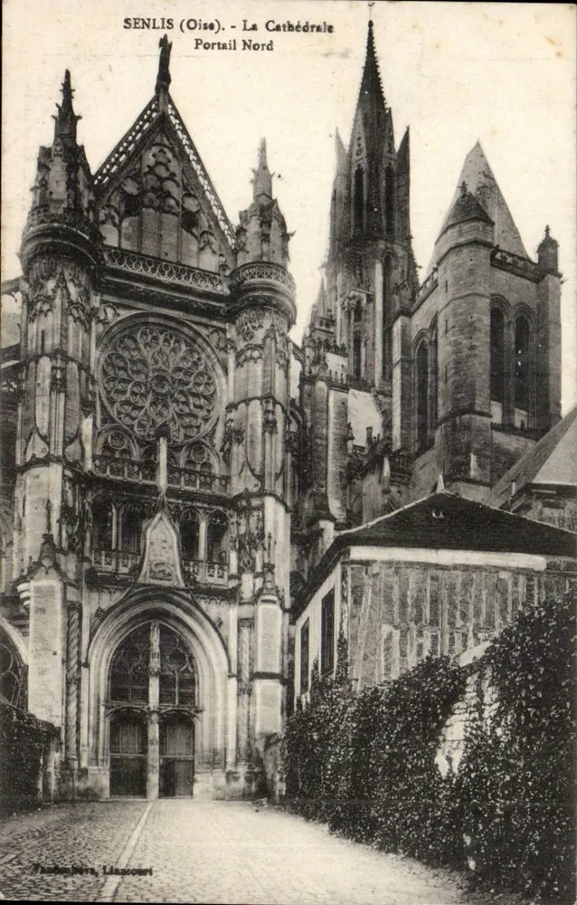 Senlis (Oise) - Die Kathedrale - Nordportal — Verlag Vandembere, Liancourt - Vorderseite