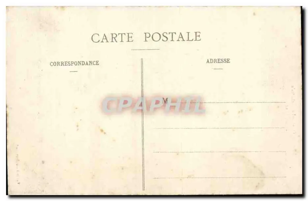 Senlis (Oise) - Die Kathedrale - Nordportal — Verlag Vandembere, Liancourt - Rückseite