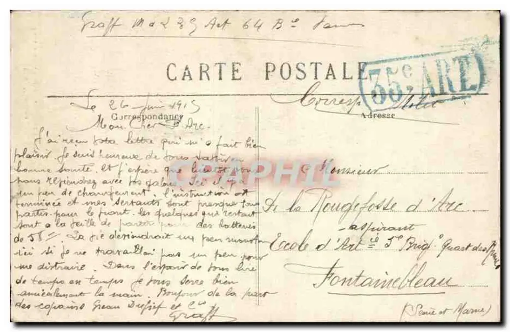 Vannes — Fachada da Catedral de São Pedro — Coleção Villard, Quimper - Verso
