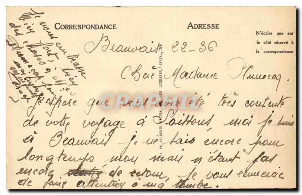 Catedral de Beauvais — ND — 47 - Verso