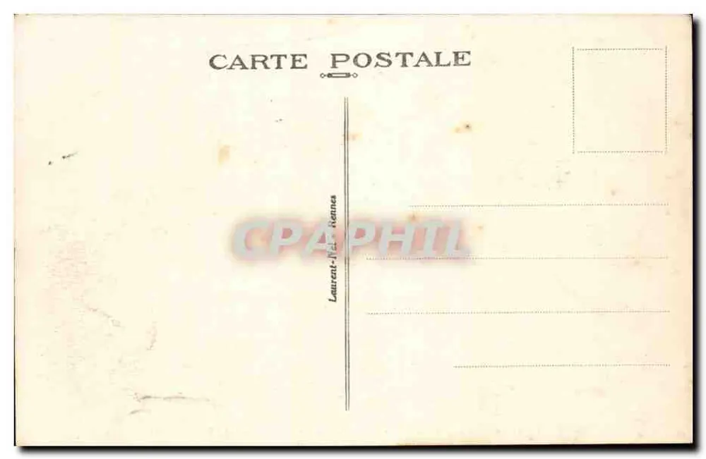Rennes — Schloss Branlant oder Haus des Cadet Roussel (17. Jahrhundert) - Rückseite