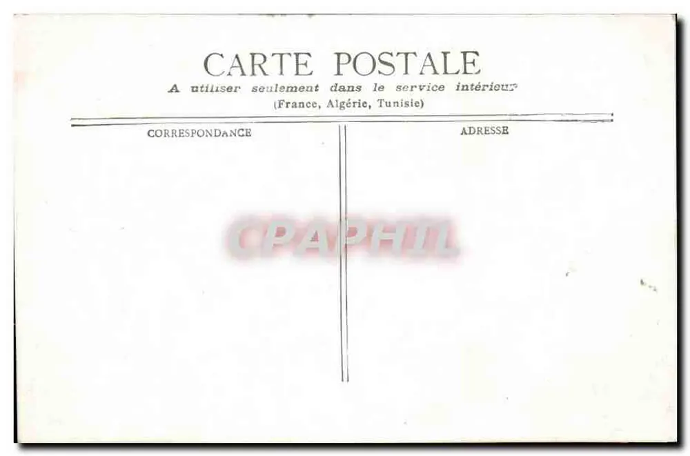 O Castelo de Azay-le-Rideau — vista do castelo sobre a água — editor não identificado, número de série não visível - Verso