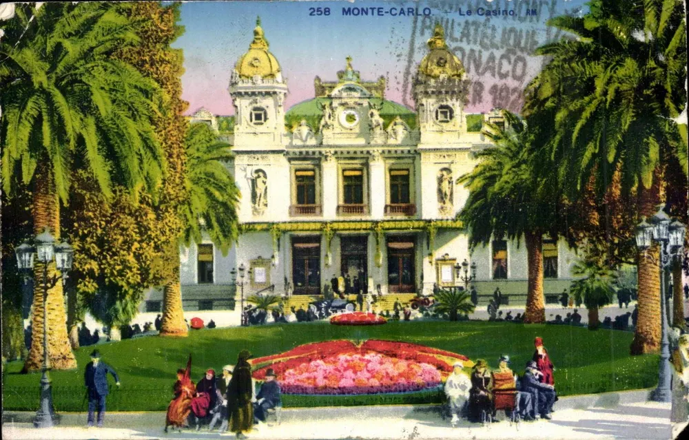 Monte-Carlo — Kasyno — Wydawca Rostan & Munier, nr 258 - Awers