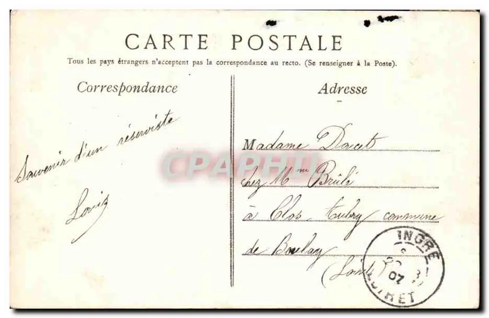 Orléans — Caserna Coligny — Caserna Bonnier — Editor: G. Dreyfus, Orléans - Reverso