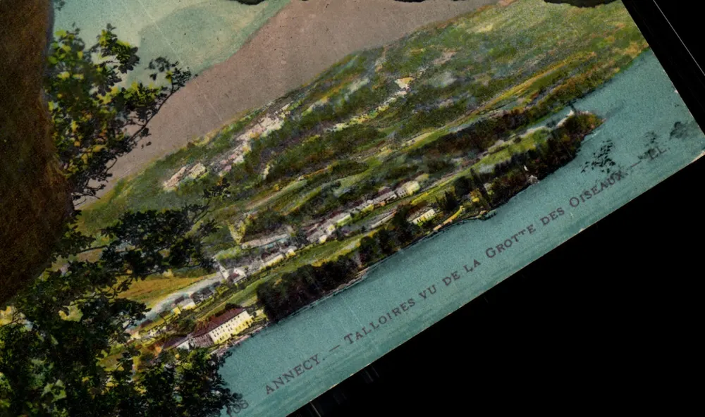 Annecy — Talloires vom Grotte des Oiseaux aus gesehen — PL. 108 - Vorderseite