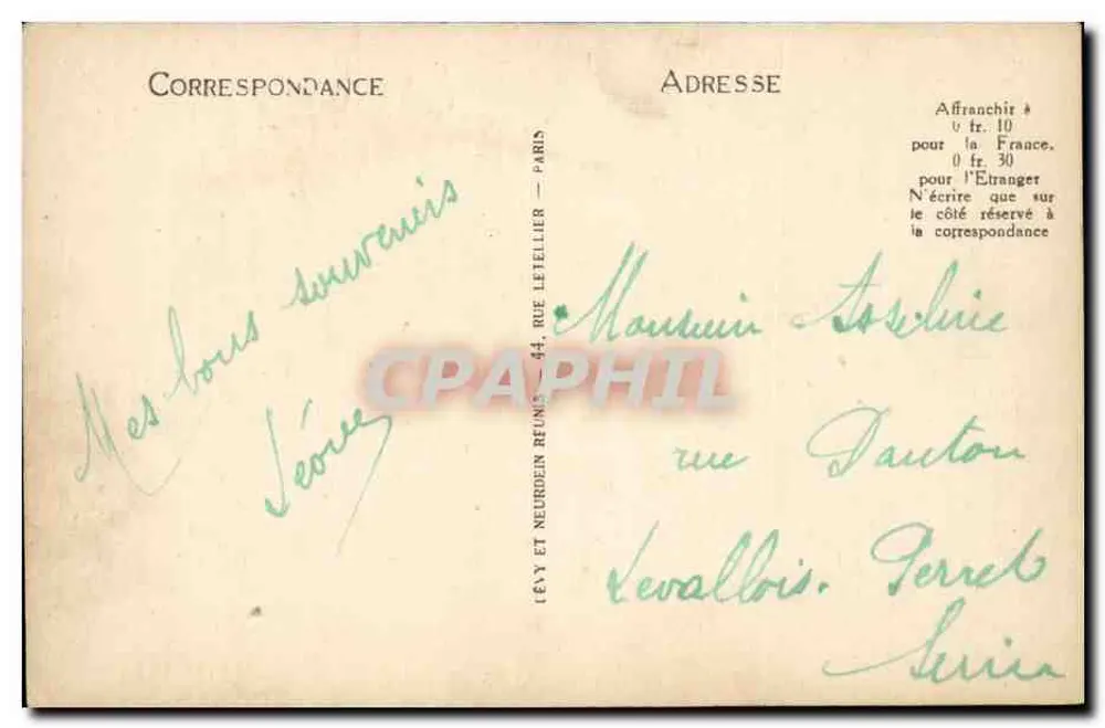 Annecy — Talloires vom Grotte des Oiseaux aus gesehen — PL. 108 - Rückseite