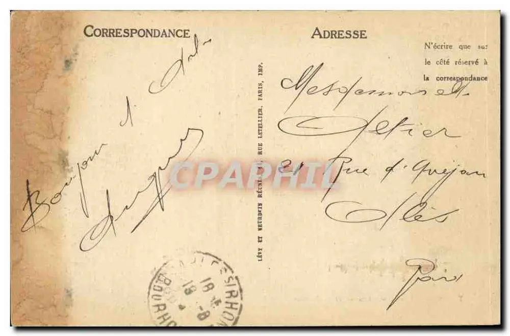 Arles — As Arênes e o Rio Rône — LL - Verso