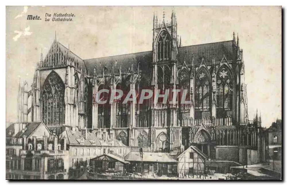 Metz — A Catedral — editor Meistertzheim, n° 120 - Frente