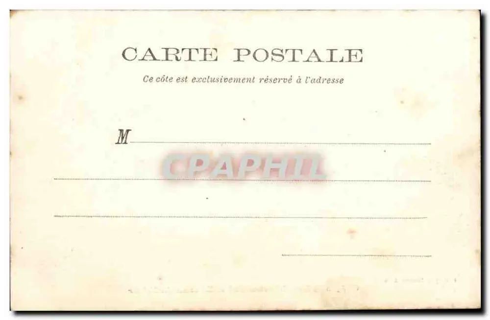 Agen — Departementsplatz und Denkmal der Mobiles — Phototypie PERNET, Agen, n°47 - Rückseite