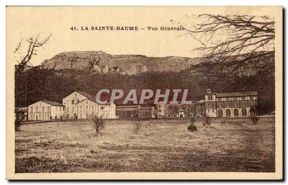 La Sainte-Baume — Vista Geral — n° 41 - Frente